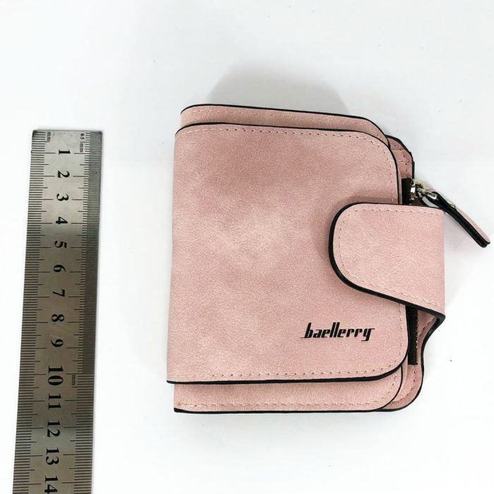 Женский кошелек клатч Baellerry Forever N2346, женский малый кошелек, небольшой кошелек. Цвет: розовый
