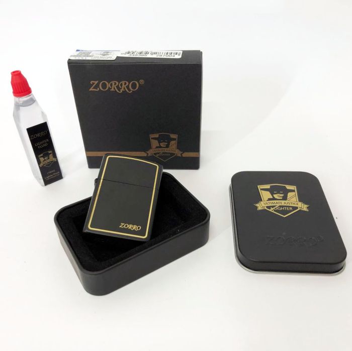 Зажигалка бензиновая Zorro HL-287, зажигалки подарки для мужчин, оригинальная бензиновая зажигалка