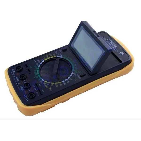Цифровой мультиметр Digital DT9207A, мультиметр амперметр, тестер напряжения цифровой