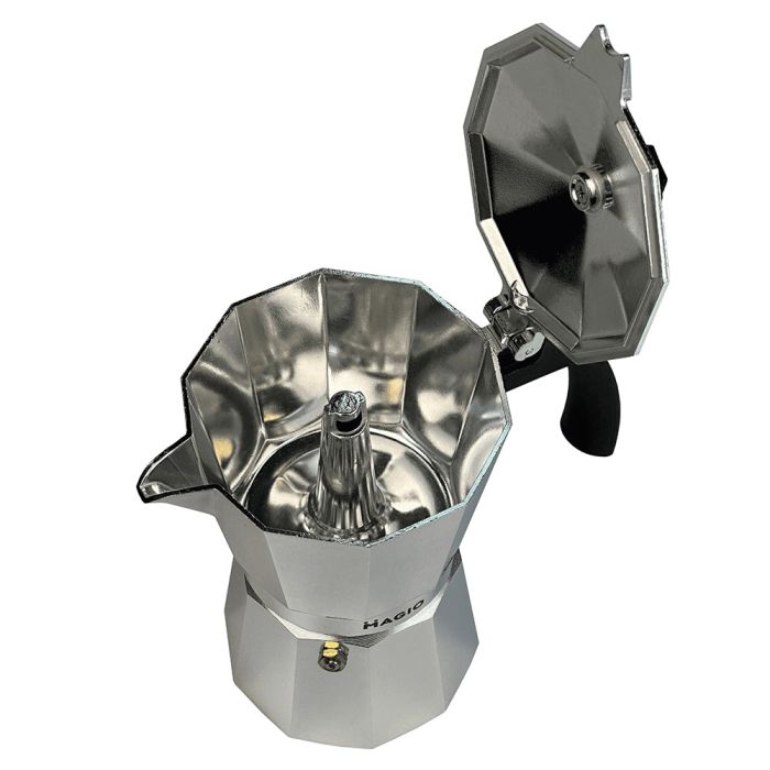 Гейзерная кофеварка Magio MG-1002 300 мл, гейзер для кофе, кофеварка гейзерного типа, кофеварка для дома