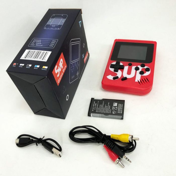 Приставки денди Sup Game Box 500 игр, Игровые приставки к телевизору для детей, Портативная ретро консоль