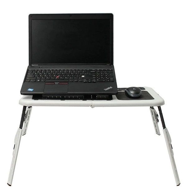 Подставка трансформер для ноутбука LD-09 E-Table, Наклонная подставка ноутбука на стол в кровать