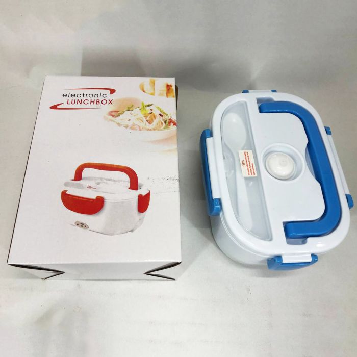 Ланч бокс электрический с подогревом Lunch Heater 220 V Pro, ланч бокс от сети. Цвет: синий