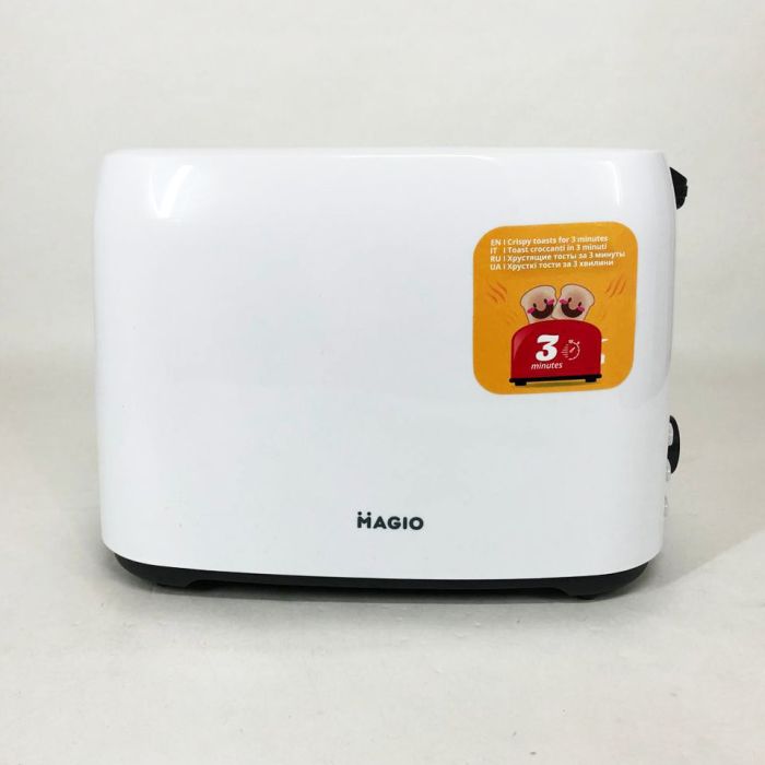 Тостер MAGIO MG-278 830 Вт, универсальный тостер, тостер кухонный для дома, тостерница, сэндвич-тостеры