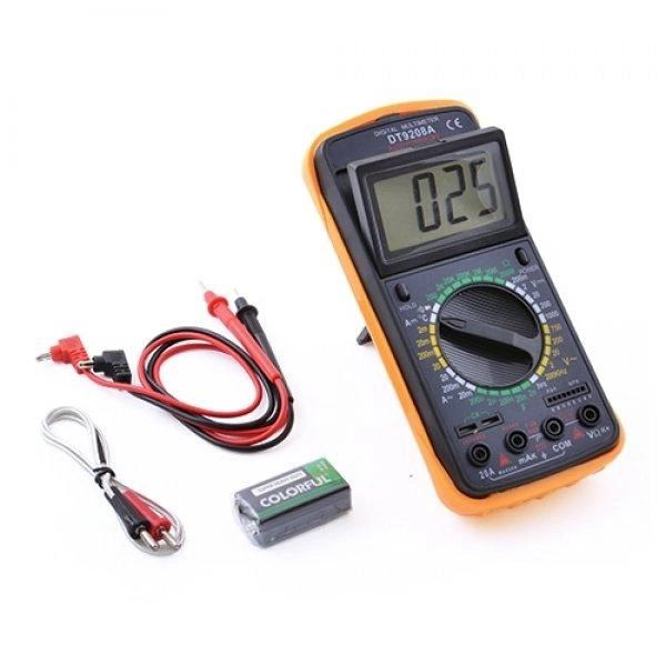 Мультиметр цифровой Digital DT-9208A универсальный, мультиметр для дома, хороший мультиметр