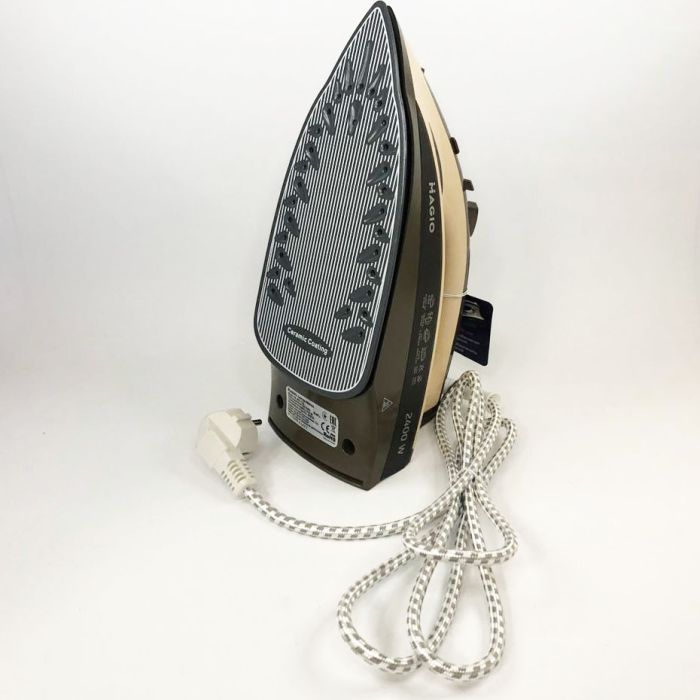 Утюг Magio MG-134 3000 Вт, паровой утюг-очиститель, утюг электрический паровой. Цвет: бежевый