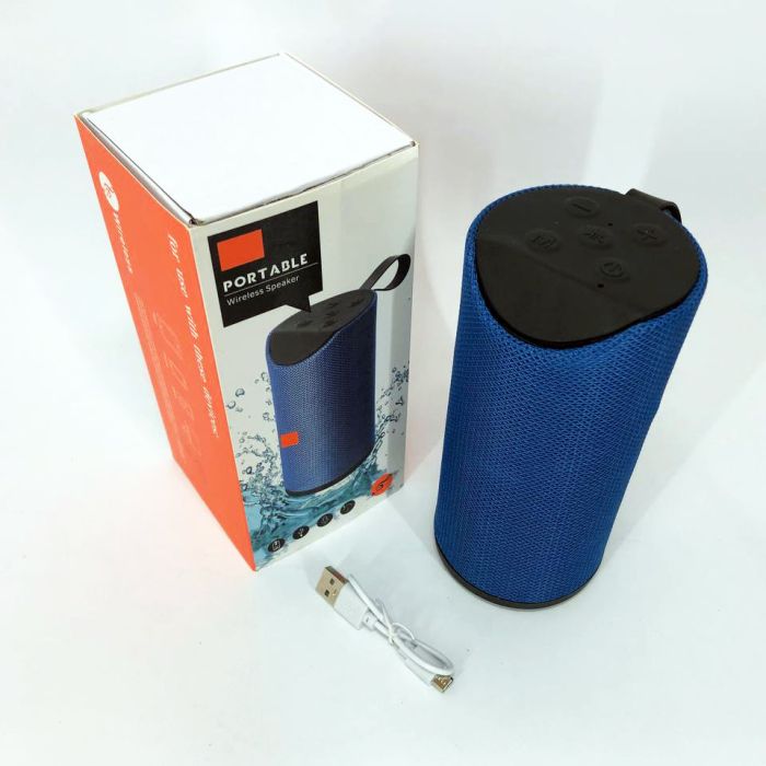Колонка портативная bluetooth влагостойкая JBL TG-113 (аналог). Цвет: синий