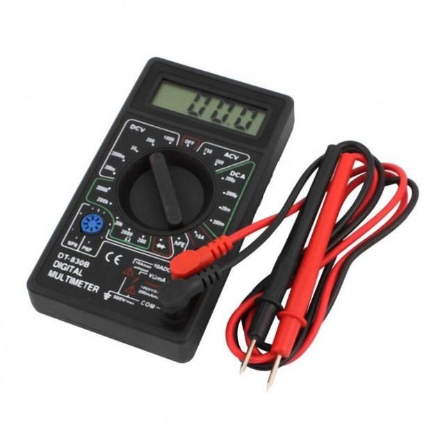 Цифровой мультиметр тестер Digital DT-830B, тестер для измерения напряжения, качественный мультиметр