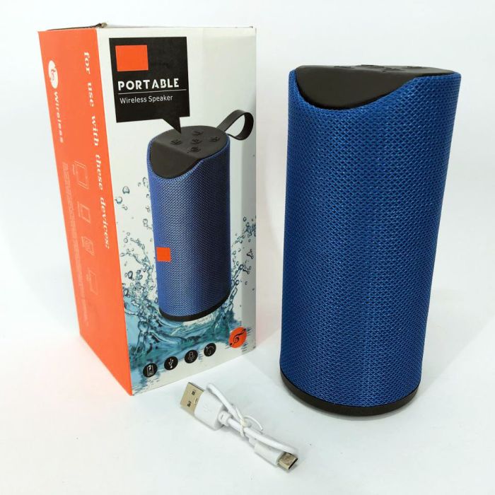 Колонка портативная bluetooth влагостойкая JBL TG-113 (аналог). Цвет: синий