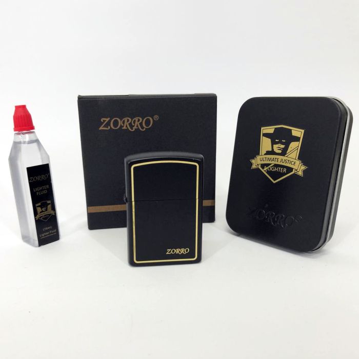 Зажигалка бензиновая Zorro HL-287, зажигалки подарки для мужчин, оригинальная бензиновая зажигалка
