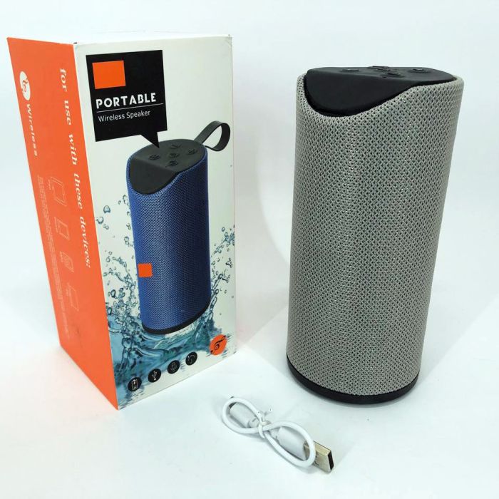 Колонка портативная bluetooth влагостойкая JBL TG-113 (аналог). Цвет: серый