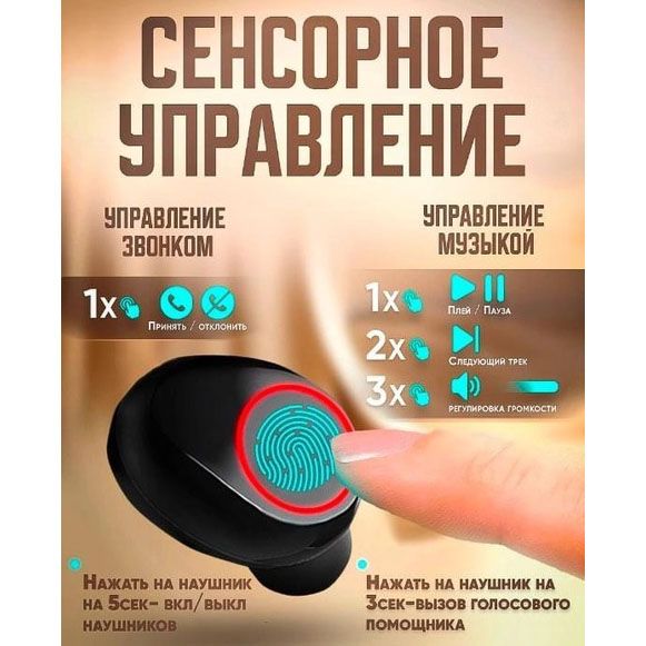 Беспроводные наушники M90 Pro True Wireless Earbuds 5.3, хорошие беспроводные наушники Bluetooth