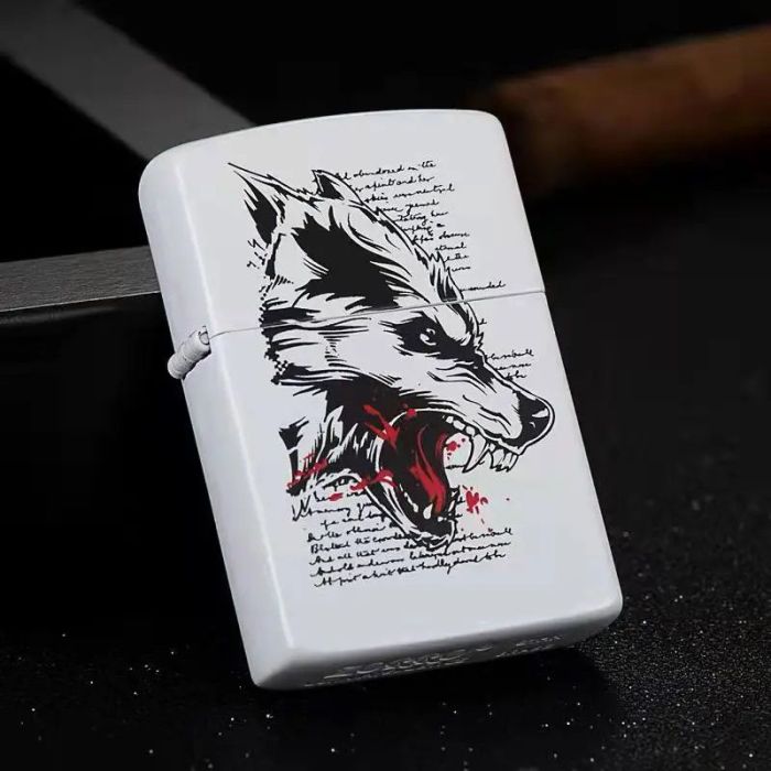 Зажигалка бензиновая Zorro HL-341, зажигалка подарочная сувенирная, зажигалка в подарочном футляре