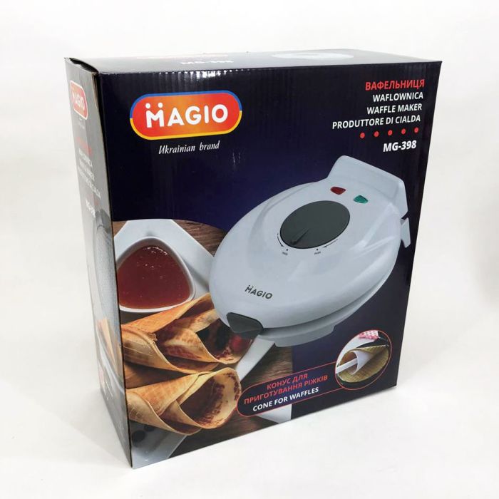 Вафельница MAGIO MG-398 750 Вт, вафельница электрическая бытовая, качественная бытовая вафельница