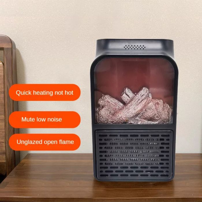 Портативный обогреватель Flame Heater 900 Вт, тепловой вентилятор, обогреватель для дома, ветродуйчик