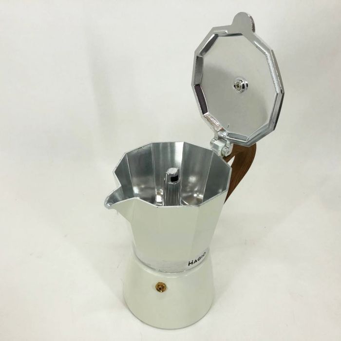 Гейзерная кофеварка Magio MG-1008 300 мл, кофеварка для индукционной плиты, гейзерная турка для кофе