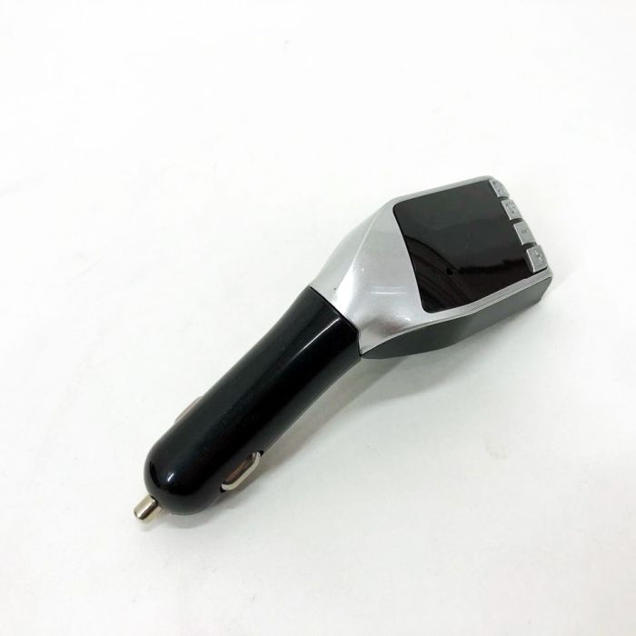 Автомобильный FM трансмиттер модулятор H15 Bluetooth MP3, Блютуз модулятор в машину. Цвет: серебряный