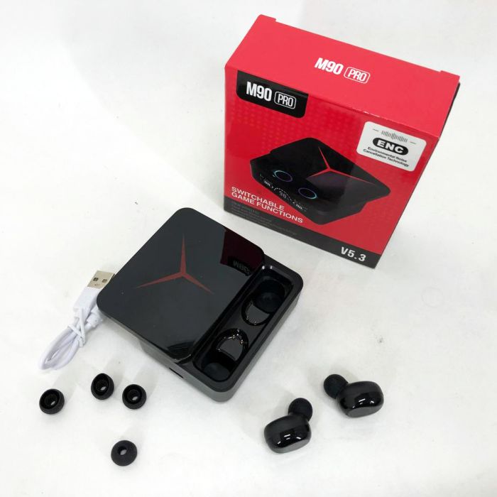 Беспроводные наушники M90 Pro True Wireless Earbuds 5.3, хорошие беспроводные наушники Bluetooth