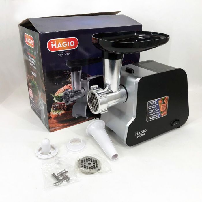 Мясорубка Magio MG-268 2000 Вт мясорубка для мяса электромясорубка для шинковки электромясорубка для дома