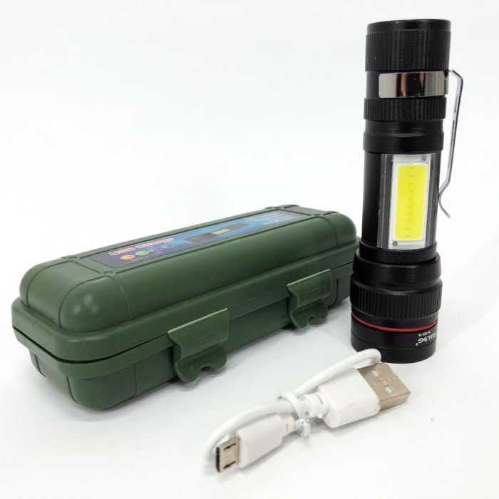 Фонарь тактический Bailong BL-520 T6 светодиодный на аккумуляторе, карманный мини фонарь, ручной мощный