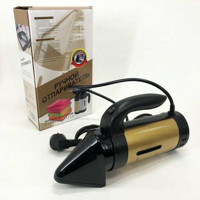 Отпариватель Hand Held Steamer UKC A6 Gold ручной многофункциональный 650 Вт 7 функций. Цвет: золотой