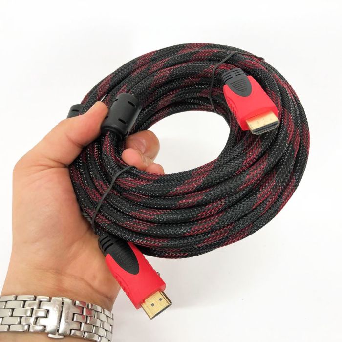 Кабель HDMI - HDMI 10m усиленный в обмотке 10м шнур