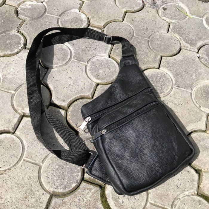 Подарочный набор 2В1! Сумка кожаная + профессиональный фонарь: POLICE BL-X71-P50