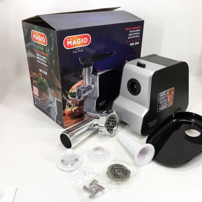 Мясорубка Magio MG-268 2000 Вт мясорубка для мяса электромясорубка для шинковки электромясорубка для дома