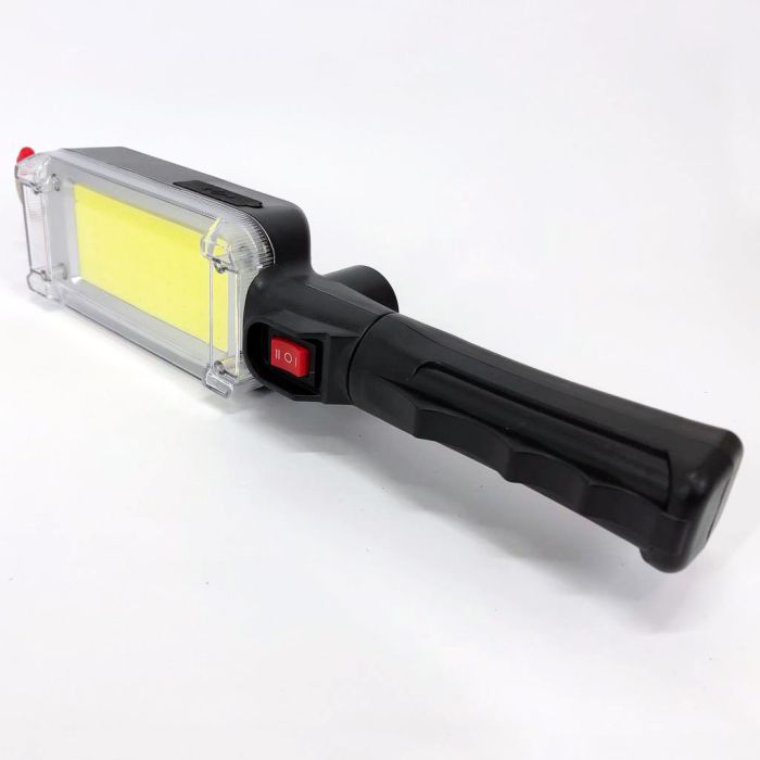 Фонарь кемпинговый ZJ-8859-COB-3 аккумуляторный 18650 х 2, зарядка от micro USB, с магнитом и крючком