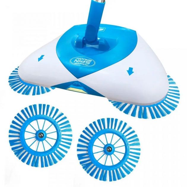 Механическая швабра-веник Hurricane Spin Broom щетка веник эффект пылесоса, Швабра для пола моп