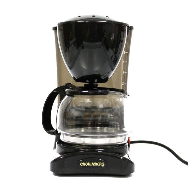Капельная Кофеварка Crownberg CB-1563 800 Вт, капельная кофеварка для дома, маленькая кофеварка