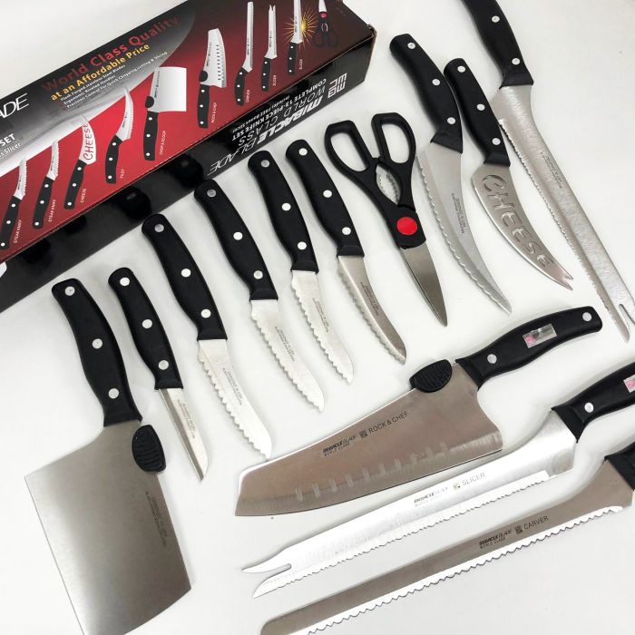 Набор кухонных ножей Contour Pro Knives 13 предметов, Набор кухонных принадлежностей набор ножей