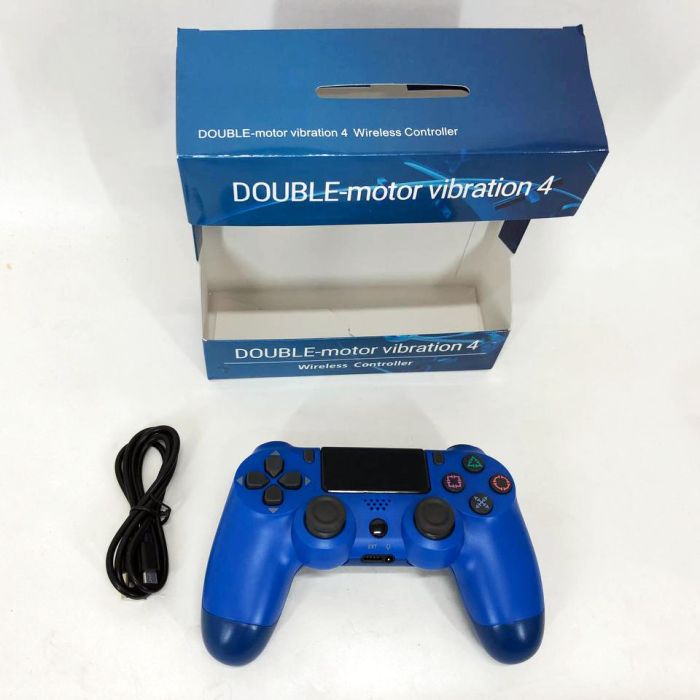 Джойстик DOUBLESHOCK для PS 4, игровой беспроводной геймпад PS4/PC аккумуляторный джойстик. Цвет: синий