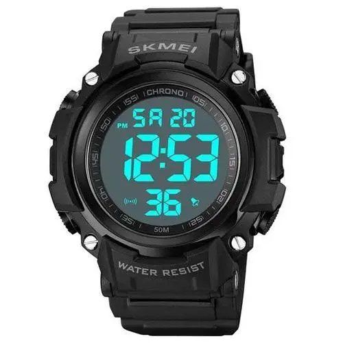 Часы наручные мужские SKMEI 1886BKBK BLACK-BLACK, модные мужские часы, часы наручные мужские. Цвет: черный