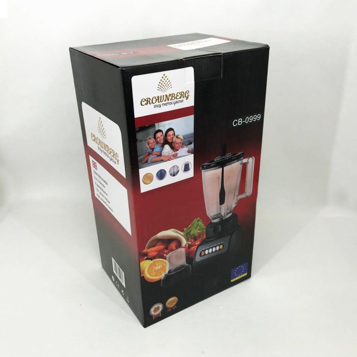 Блендер Измельчитель 2 В 1 Стационарный Crownberg Cb-0999 500 Вт