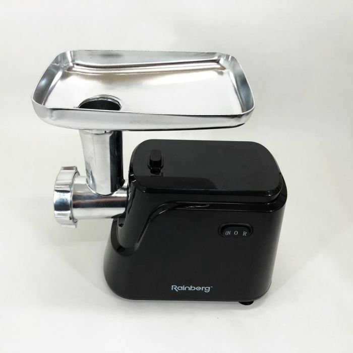 Электрическая мясорубка Rainberg RB-677 2600W с насадкой для колбас, мясорубка с металлическим редуктором