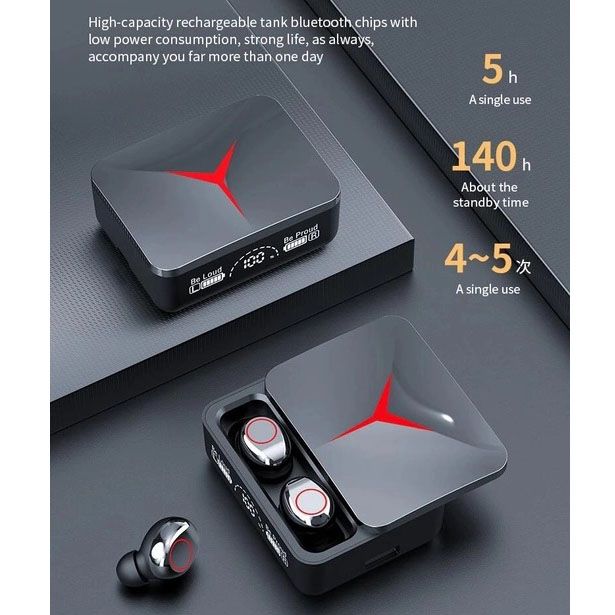 Беспроводные наушники M90 Pro True Wireless Earbuds 5.3, хорошие беспроводные наушники Bluetooth