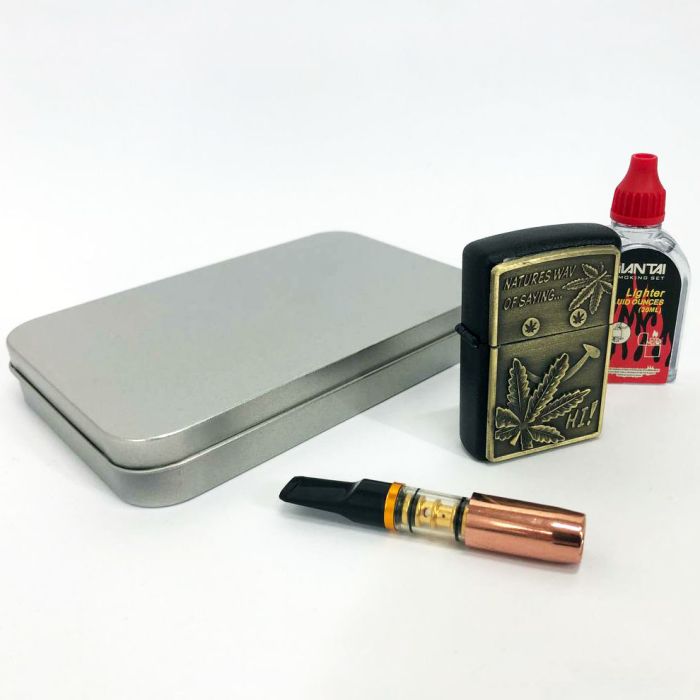 Зажигалка бензиновая в подарочной коробке N13, зажигалка подарочная сувенирная, ветрозащитная зажигалка