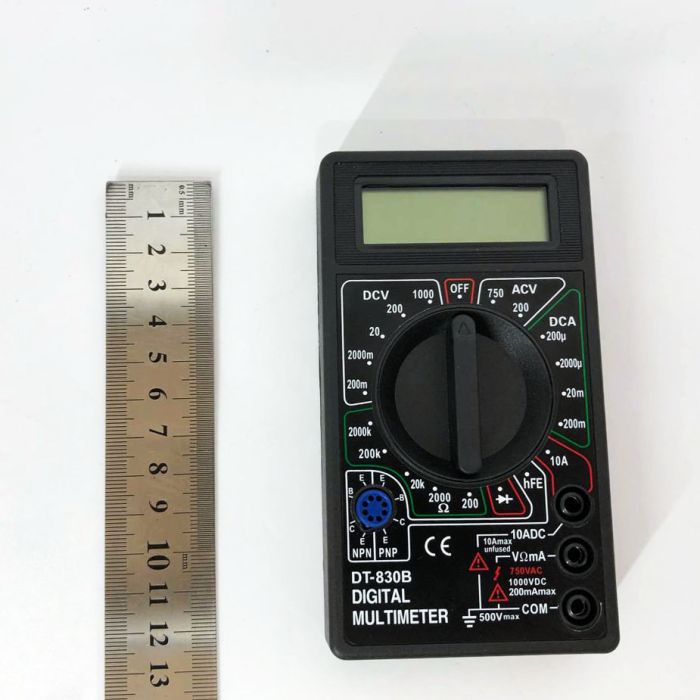 Цифровой мультиметр тестер Digital DT-830B, тестер для измерения напряжения, качественный мультиметр
