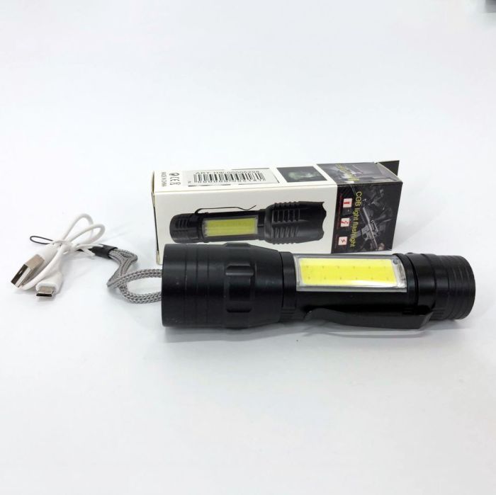 Фонарь карманный с металлическим корпусом Police Bailong BL-T6-19, мощный аккумуляторный лед фонарик