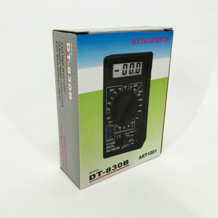 Цифровой мультиметр тестер Digital DT-830B, тестер для измерения напряжения, качественный мультиметр