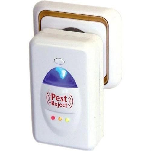 Ультразвуковой отпугиватель грызунов мышей крыс и тараканов Pest Reject HK02 от сети, смерть грызунам