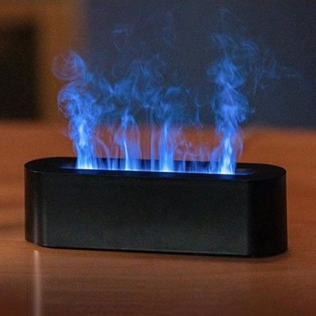 Увлажнитель воздуха – арома диффузор Diffuser А3 c пультом, ультразвуковой увлажнитель с эффектом пламени