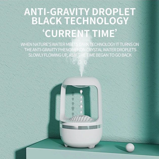 Увлажнитель воздуха ультразвуковой DROP HUMIDIFIER AND-199, левитирующий распылитель для спальни, дома, гостиницы
