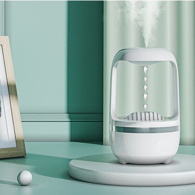 Увлажнитель воздуха ультразвуковой DROP HUMIDIFIER AND-199, левитирующий распылитель для спальни, дома, гостиницы