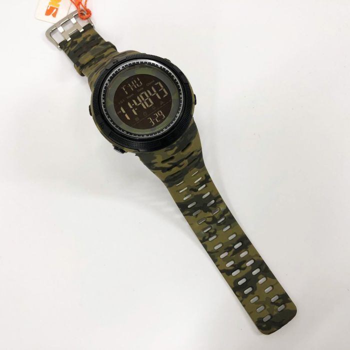 Часы наручные мужские SKMEI 2070CMGN ARMY GREEN CAMO. Цвет: зеленый камуфляж