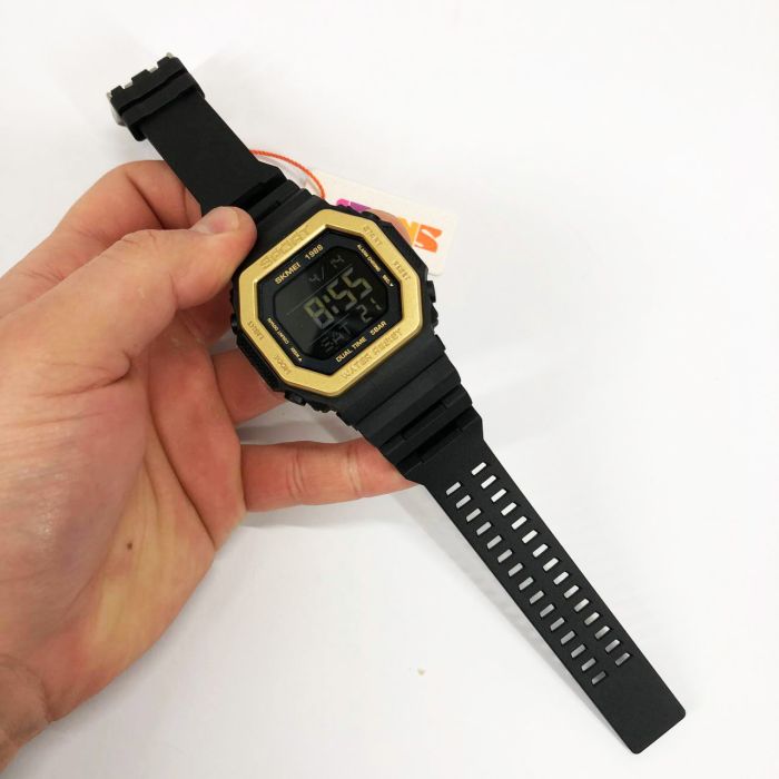 Часы наручные мужские SKMEI 1988GD, армейские часы противоударные, водостойкие тактические часы