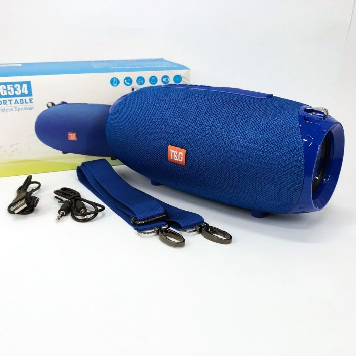 Портативная Bluetooth колонка TG534 SD IPX5 с ремешком, громкая блютуз колонка. Цвет: камуфляж