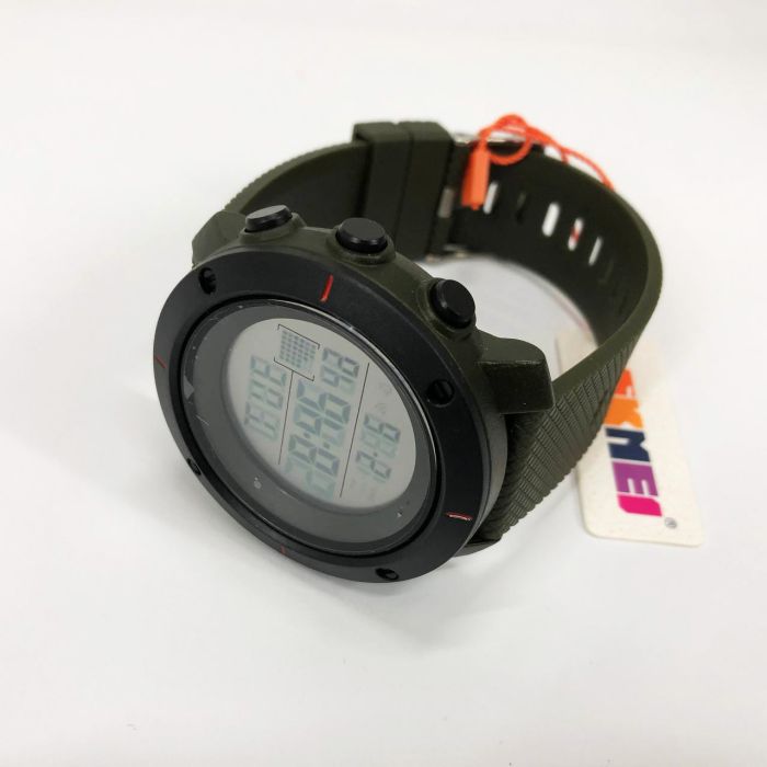 Часы наручные мужские SKMEI 1213AG ARMY GREEN BIG SIZE, брендовые мужские часы. Цвет: зеленый