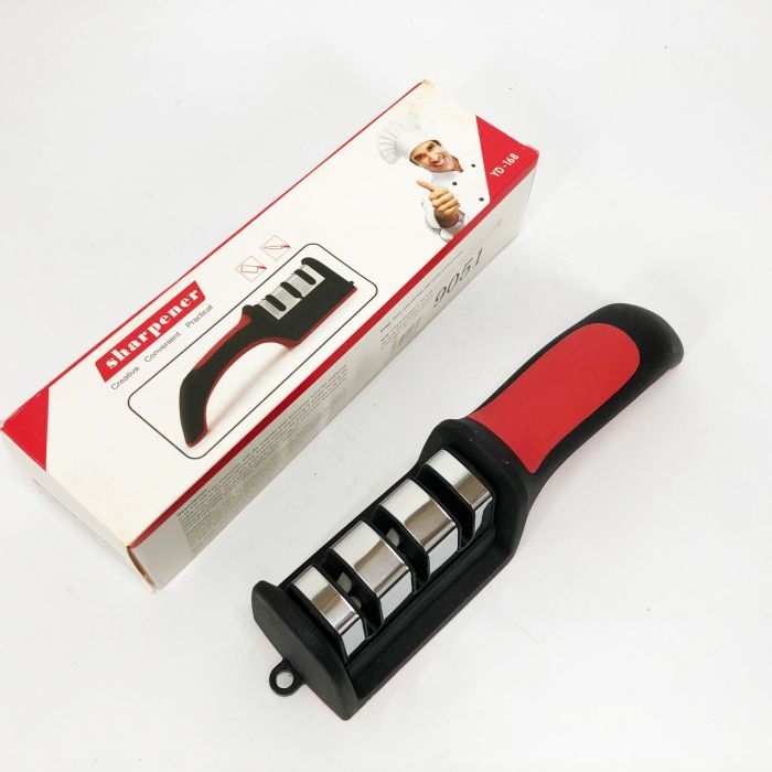 Профессиональная Ручная Точилка для ножей 3 уровня заточки Fast Sharpener RS-168